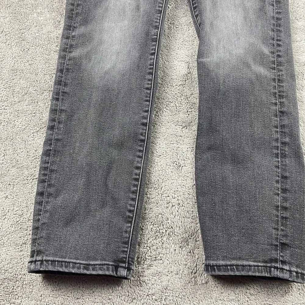 Lucky Brand 411 Athletic Taper Jeans Mens 30x29 Gray Denim Mid Rise